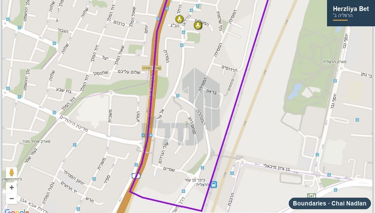 Herzliya Bet — Continued (eastern section)
